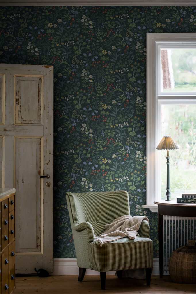 BORASTAPETER　ALLA TIDERS HUS　FLORA　SBT-4181